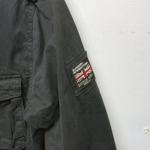 Men's Superdry Rookie Edition Military Issue Jacket - Blue - Size Small - Picture 7 of 7